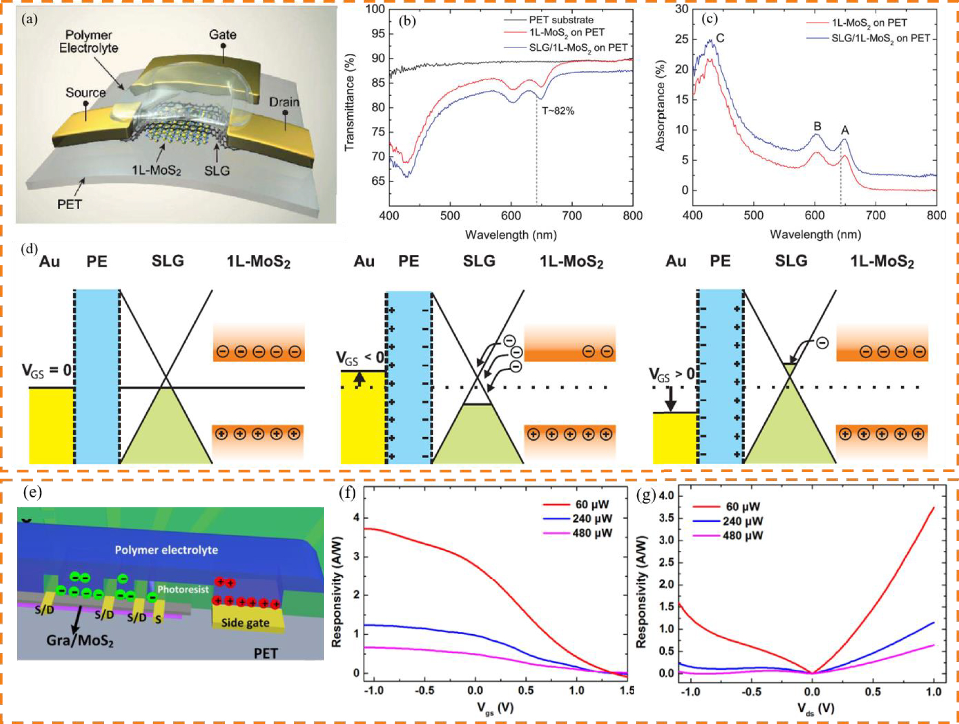 Graphene-based heterojunction for enhanced photodetectors - IOPscience