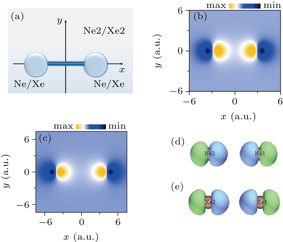 Photoelectron momentum distributions of Ne and Xe dimers in counter ...