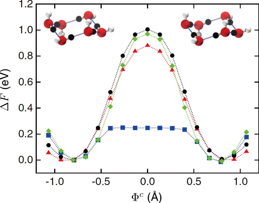 Concerted versus stepwise mechanisms of cyclic proton transfer ...