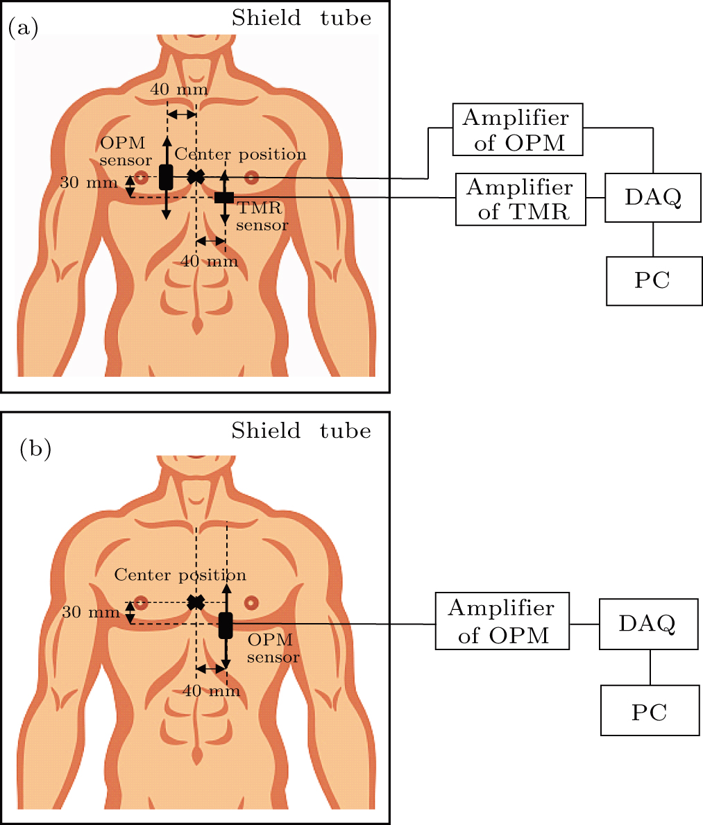 Measurement of T wave in magnetocardiography using tunnel ...