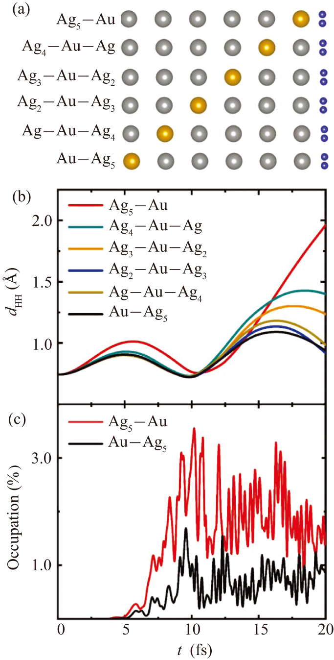 Microscopic mechanism of plasmon-mediated photocatalytic H2 splitting ...