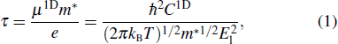 Equation (1)