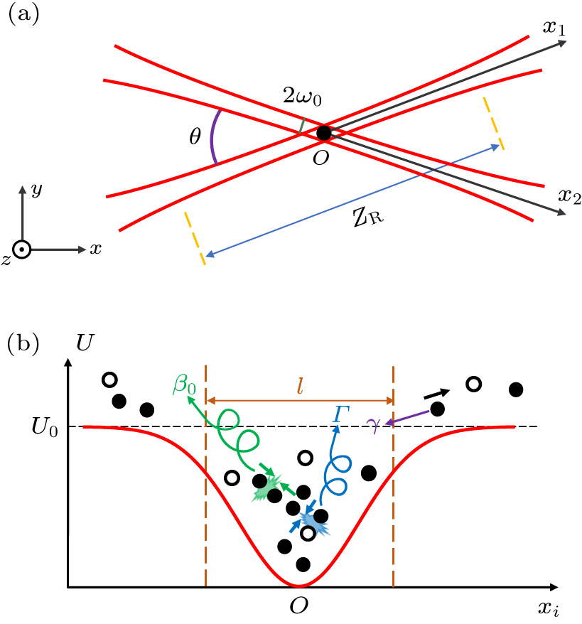 Atomic transport dynamics in crossed optical dipole trap - IOPscience