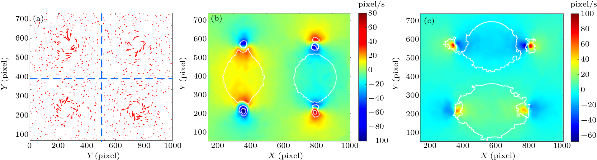 Improved particle tracking velocimetry based on level set segmentation ...