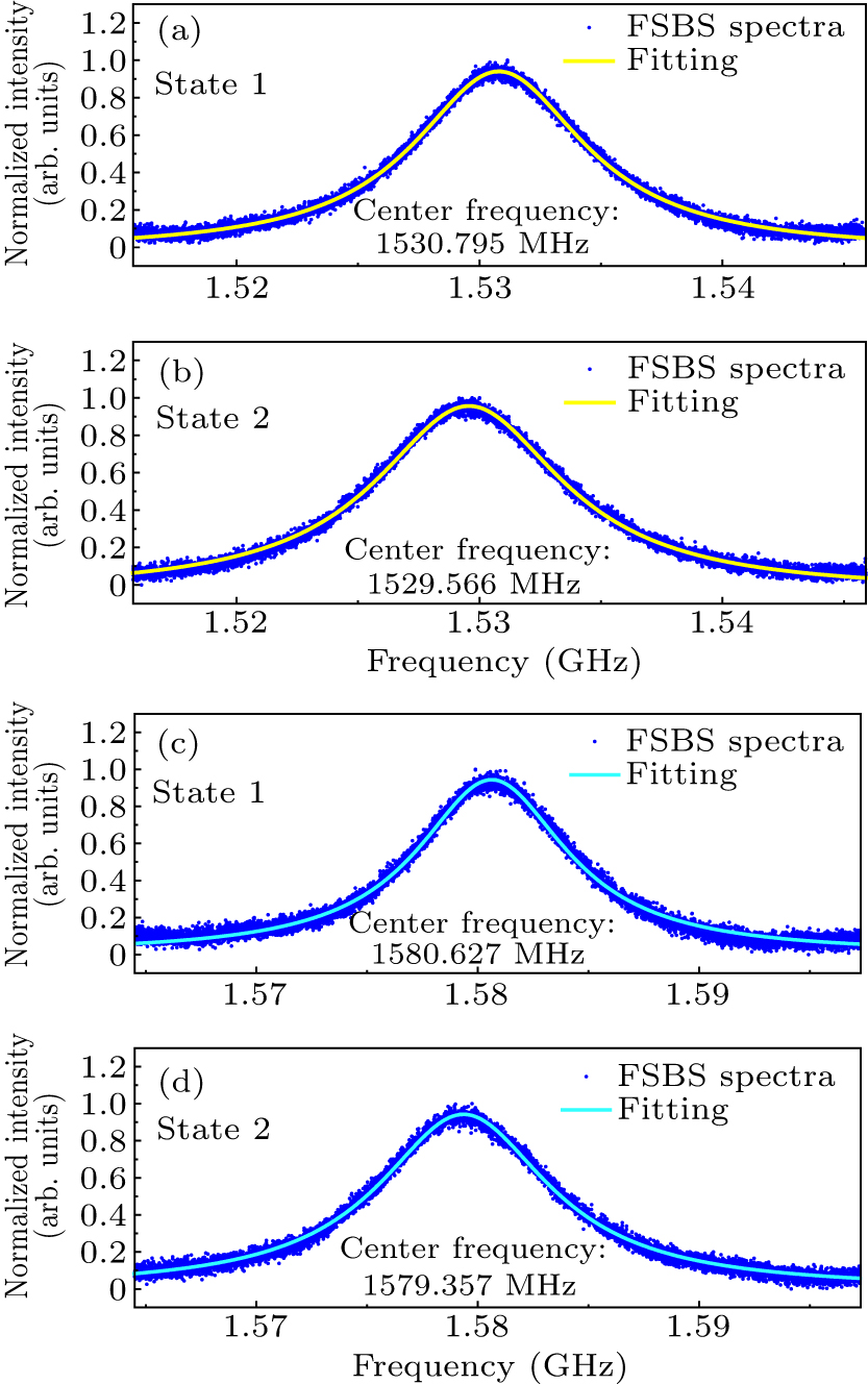 Temperature and acoustic impedance simultaneous sensor based on forward ...