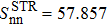 ${S}_{{\rm{nn}}}^{{\rm{STR}}}=57.857$