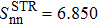 ${S}_{{\rm{nn}}}^{{\rm{STR}}}=6.850$