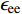 $ \epsilon_{\rm ee} $