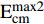 $ {\rm E}_{\rm cm}^{\rm max2} $