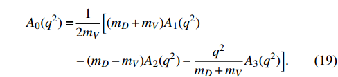 Equation (19)