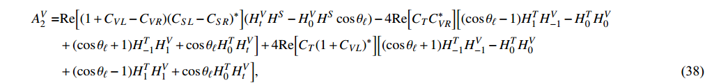 Equation (38)