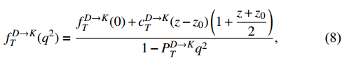 Equation (8)