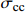 $ \sigma_{\text{cc}} $