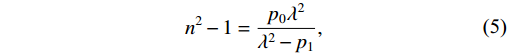 Equation (5)