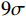 $ 9\sigma $