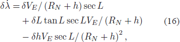 Equation (16)