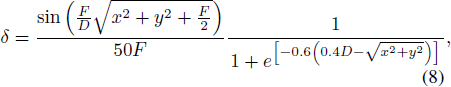 Equation (8)