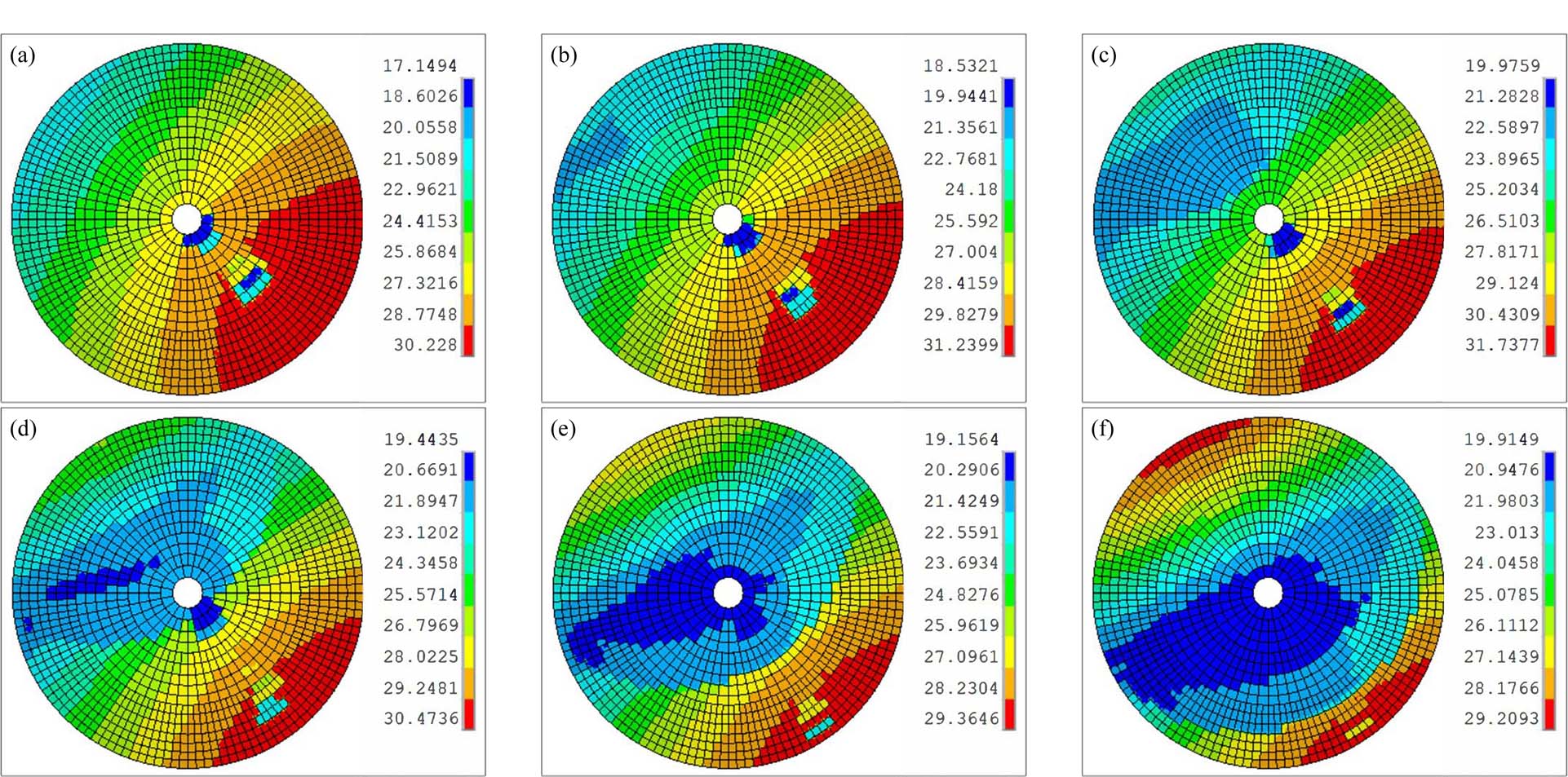 Non-uniform temperature distribution of the main reflector of a large ...