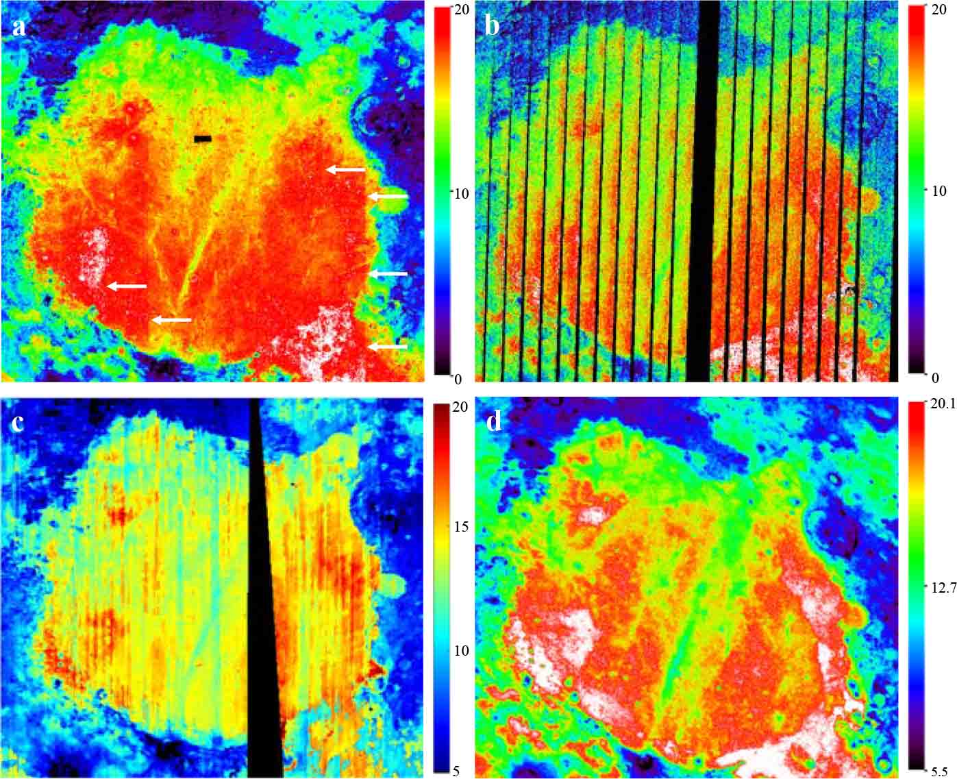 Moon Segmentation Seamless maps of major elements of the Moon: Results from high ...