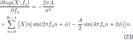 Equation (23)