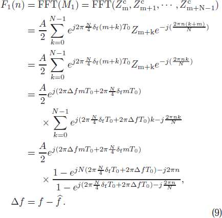Equation (9)