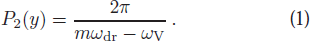 Equation (1)