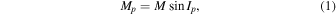 Equation (1)