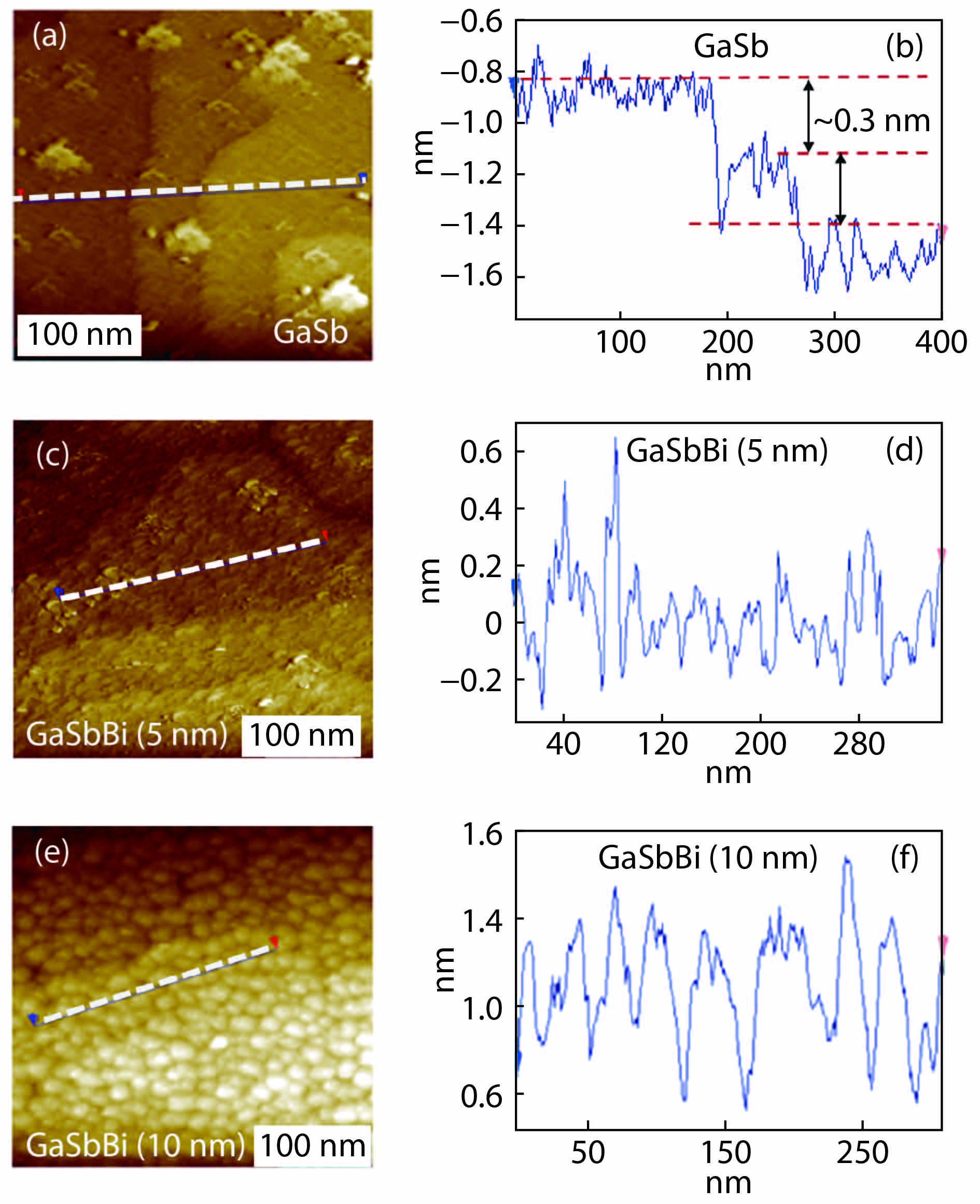 The scanning tunneling microscopy and spectroscopy of GaSb1– x Bi x ...