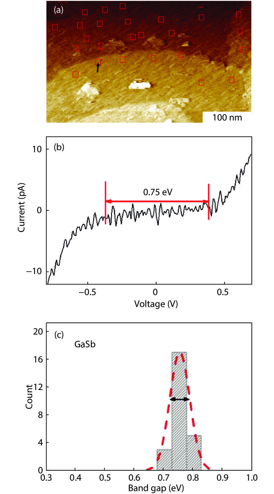 The scanning tunneling microscopy and spectroscopy of GaSb1– x Bi x ...