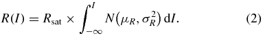 Equation (2)
