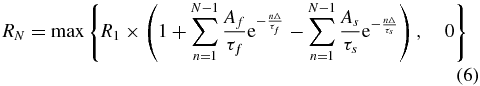 Equation (6)