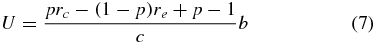 Equation (7)
