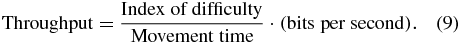Equation (9)