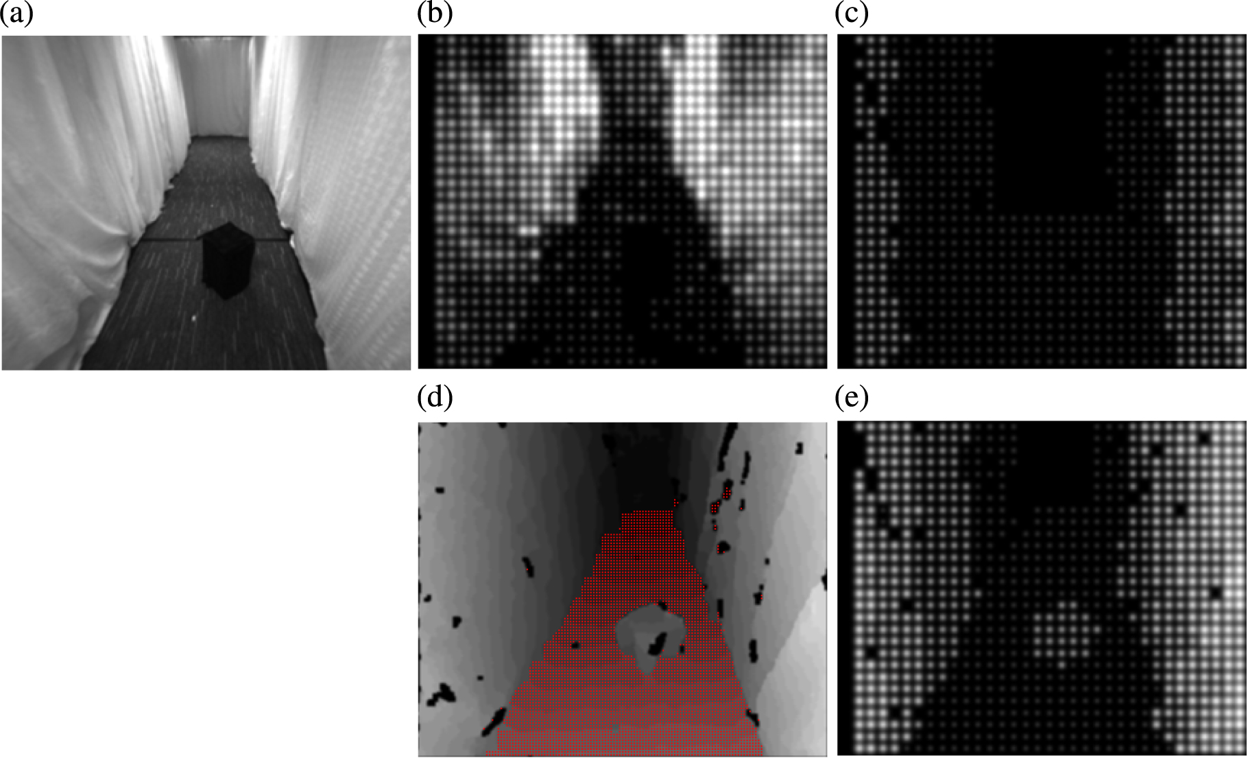 Mobility and low contrast trip hazard avoidance using augmented depth ...