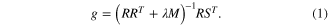 Equation (1)