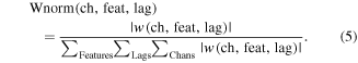 Equation (5)