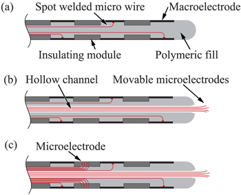 Chronic neural probe for simultaneous recording of single-unit, multi ...