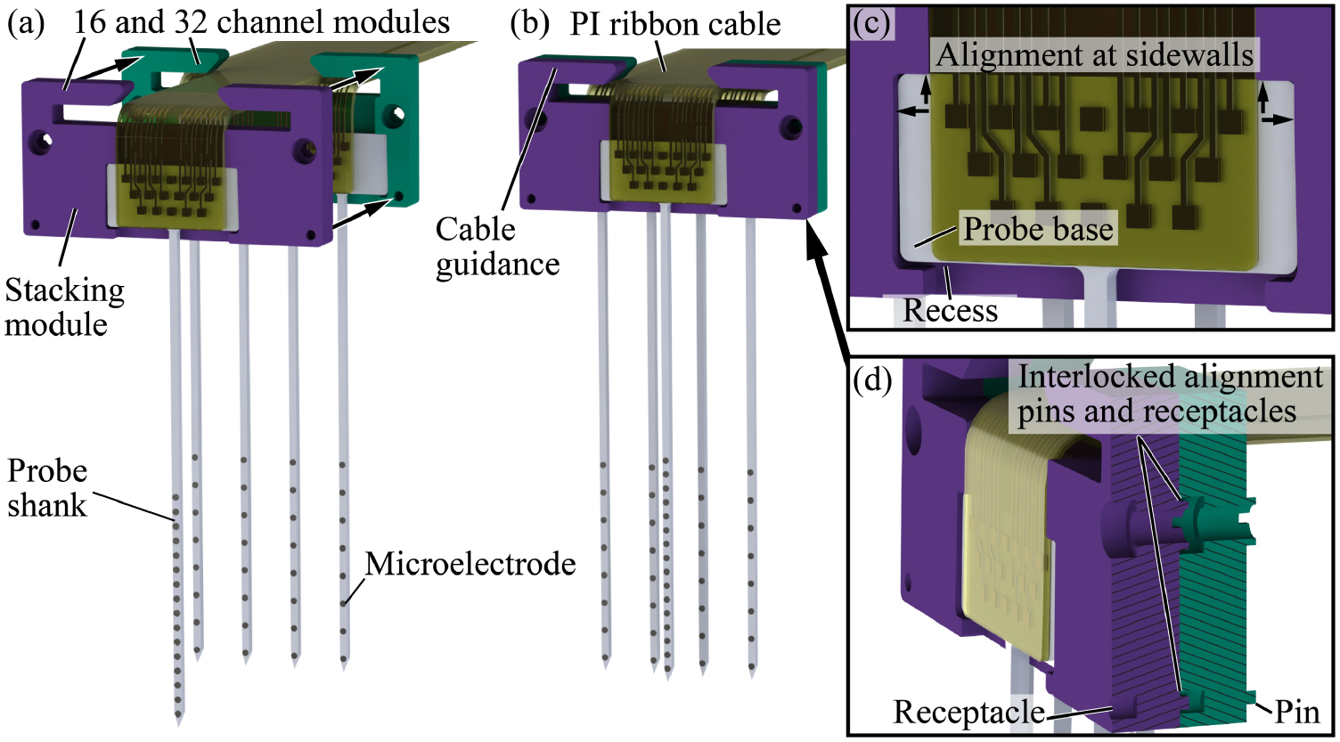 Versatile, modular 3D microelectrode arrays for neuronal ensemble ...