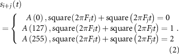 Equation (2)