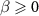 $\beta \unicode 0$