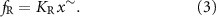 Equation (3)