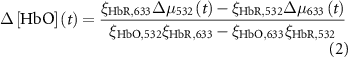Equation (2)