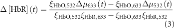 Equation (3)