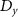 ${D_y}$