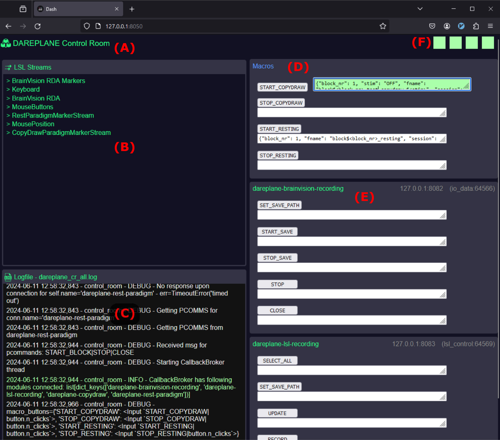 Dareplane: a modular open-source software platform for BCI research ...