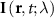 $}\left( },t;\lambda } \right)$