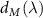 $\left( \lambda \right)$