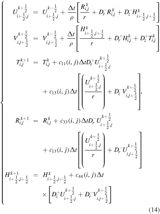 Equation (14)