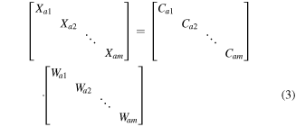 Equation (3)