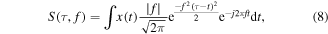 Equation (8)